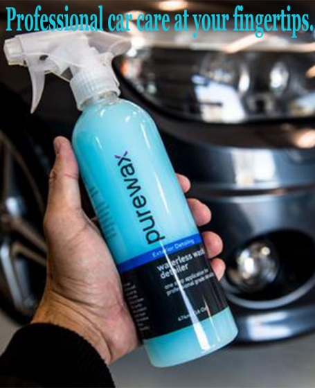 PureWax <b>Waterless Wash</b> 2pcs Combo (474ml) (Free 1Pack Micro Fibre Cloth)