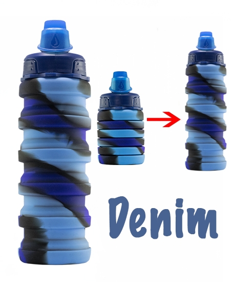 Basic Camouflage Pocket Bottle <b>Denim</b>