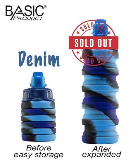 Basic Camouflage Pocket Bottle <b>Denim</b>
