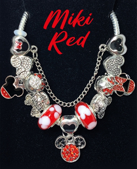 Senses Govean Enchanted Bracelet <b>Miki Red</b>